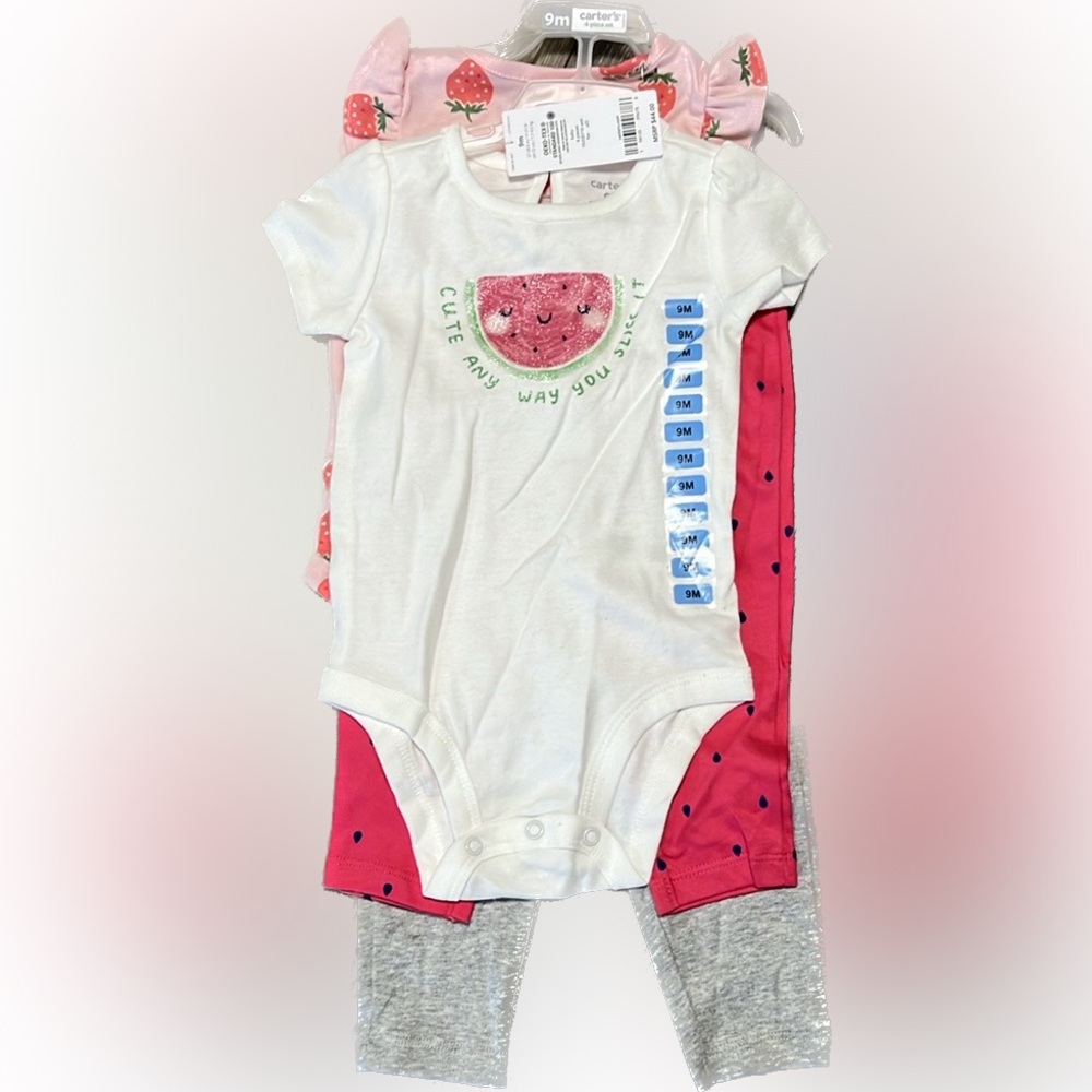 Infant girls carters four piece set